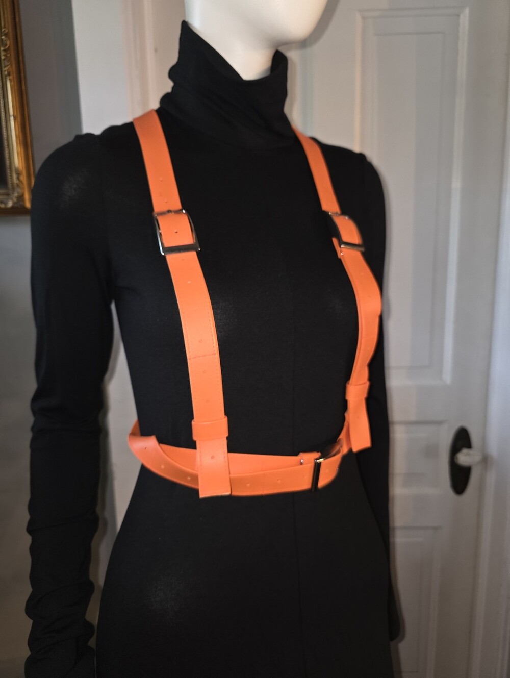 Jenny Machete Faux Leather Harness